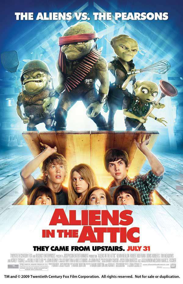 Evimde Uzaylı Var – Aliens in the Attic