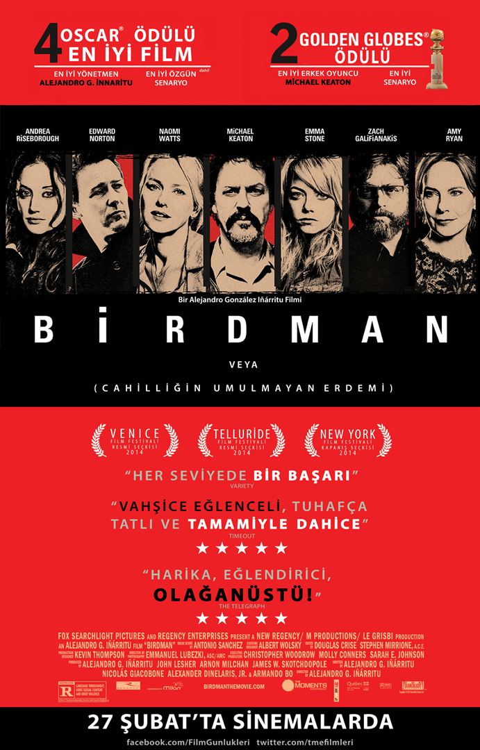 Birdman veya Cahilliğin Umulmayan Erdemi