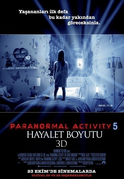 Paranormal Activity 5: Hayalet Boyutu